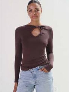 Geel Sylvie top - size L